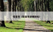 轻音乐（轻音乐舒缓放松）