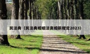 民法典（民法典婚姻法离婚新规定2023）