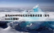 宝马MINI呼吁给礼仪小姐多点宽容（宝马mini小姐姐）