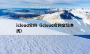 icloud官网（icloud官网定位查找）