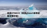 真我GTNEO5（真我gtneo5参数配置详情介绍）