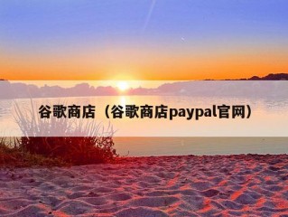 谷歌商店（谷歌商店paypal官网）