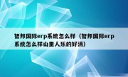 智邦国际erp系统怎么样（智邦国际erp系统怎么样山里人乐的好消）