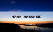 搜狗搜索（搜狗搜索浏览器）