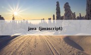 java（javascript）