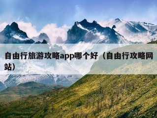 自由行旅游攻略app哪个好（自由行攻略网站）