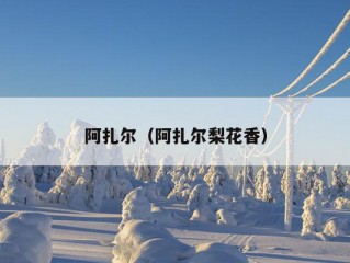 阿扎尔（阿扎尔梨花香）