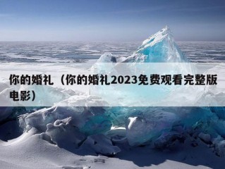 你的婚礼（你的婚礼2023免费观看完整版电影）