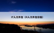 IT人力外包（it人力外包价格）