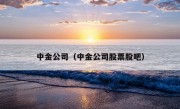 中金公司（中金公司股票股吧）