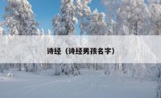 诗经（诗经男孩名字）