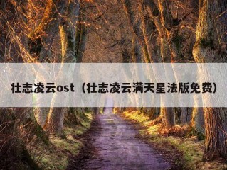 壮志凌云ost（壮志凌云满天星法版免费）