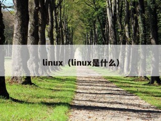 linux（linux是什么）