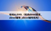 培训ALEVEL（培训alevel英语_alevel辅导_alevel辅导机构）