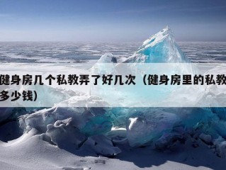 健身房几个私教弄了好几次（健身房里的私教多少钱）