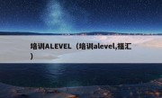 培训ALEVEL（培训alevel,福汇）