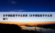 太平猴魁属于什么茶类（太平猴魁属于什么茶类?）