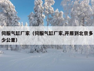 伺服气缸厂家（伺服气缸厂家,开原到北京多少公里）