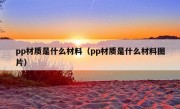 pp材质是什么材料（pp材质是什么材料图片）