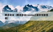 腾讯会议（腾讯会议rooms上架华为智慧屏）