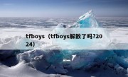 tfboys（tfboys解散了吗?2024）