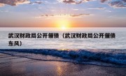 武汉财政局公开催债（武汉财政局公开催债 东风）