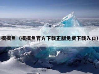 摸摸鱼（摸摸鱼官方下载正版免费下载入口）