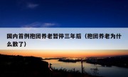 国内首例抱团养老暂停三年后（抱团养老为什么散了）