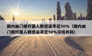 国内幽门螺杆菌人群感染率近50%（国内幽门螺杆菌人群感染率近50%没将共同）