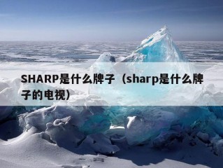 SHARP是什么牌子（sharp是什么牌子的电视）