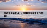 微机消谐装置gkyx（微机消谐装置工作原理）