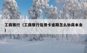 工商银行（工商银行信用卡逾期怎么协商本金）