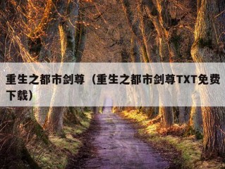 重生之都市剑尊（重生之都市剑尊TXT免费下载）